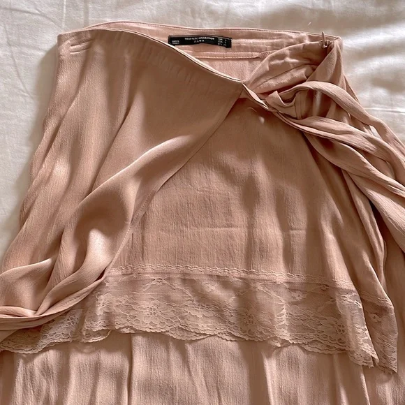 Zara Blush Skirt size Small - Picture 2 of 6